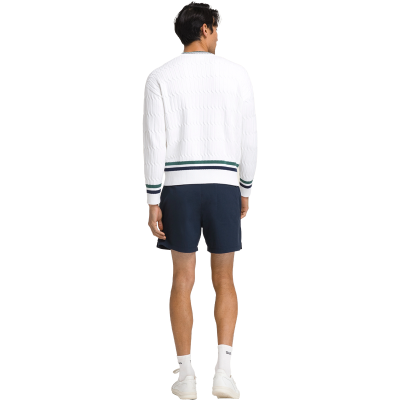 Men's Tennis Volley Short 6", Wilson Men's Tennis Volley Short 6" Back Full View
