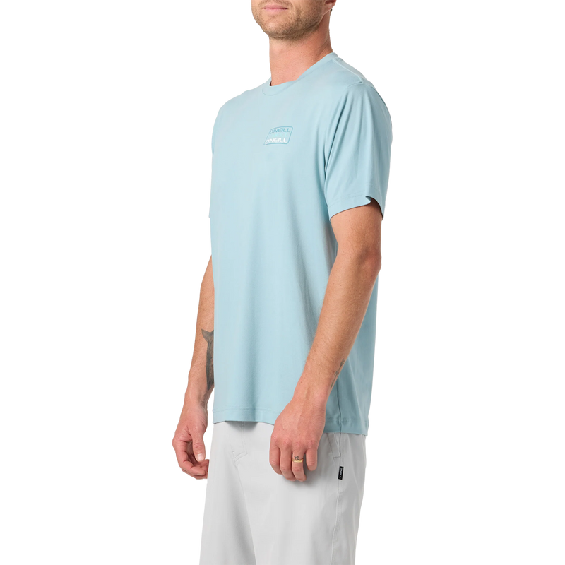 Men's Triple Stack UPF Short Sleeve Tee, O'Neill Men's Triple Stack UPF Short Sleeve Tee 3/4 Front