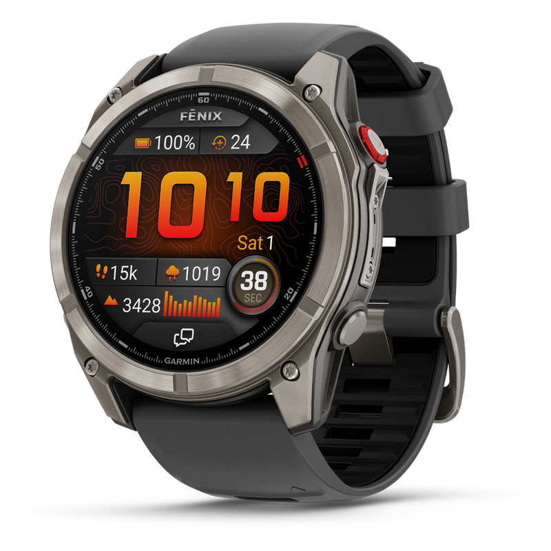 Fenix 8 Pro Sapphire 51mm Titanium w/ Graphite, Featured Image