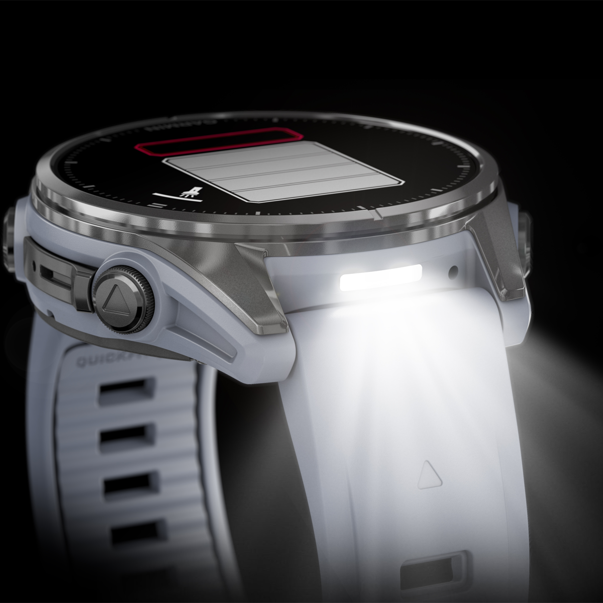 Fenix 8 Sapphire 43mm Whitestone alternate view