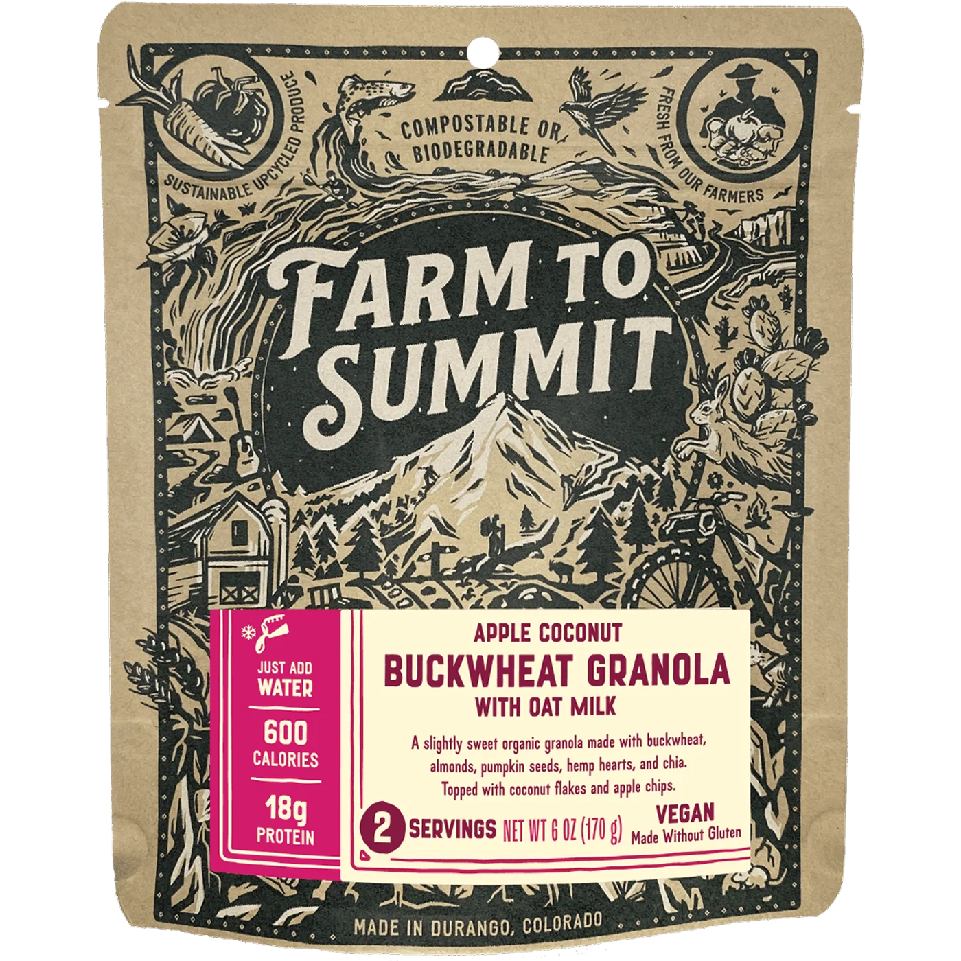 Buckwheat Granola with Oat Milk (2 Servings) alternate view