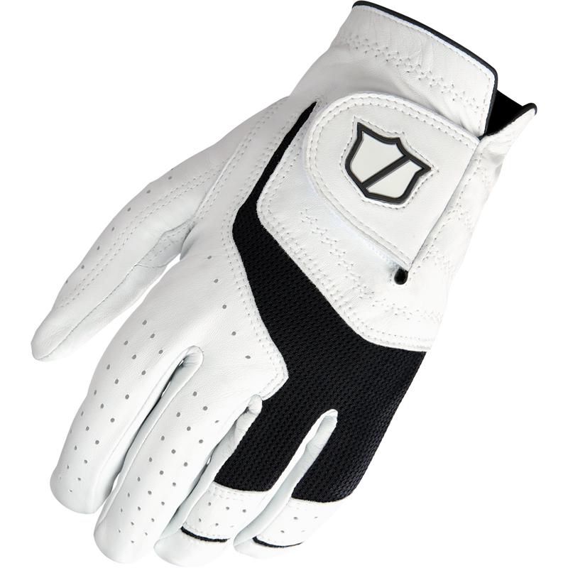 Staff Conform Glove, Wilson Staff Conform Glove in white black left glove with detail