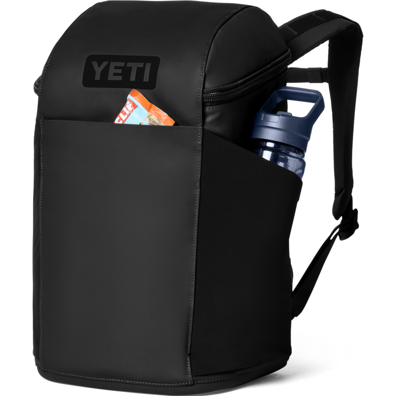 Daytrip 20L Backpack, Yeti Daytrip 20L Backpack in Black with front and side pocket detail