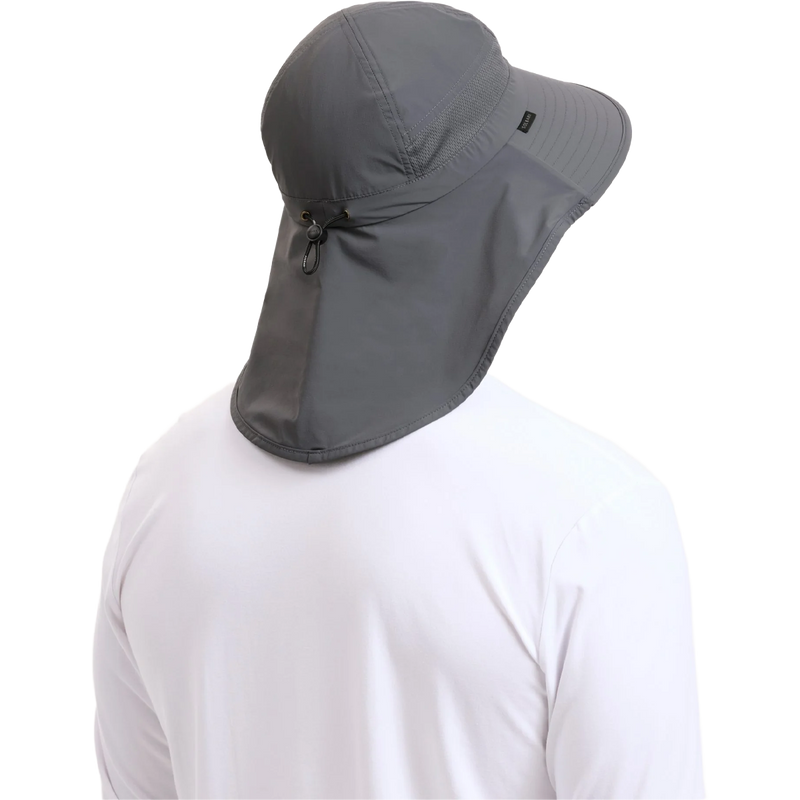 Trekker Sun Hat UPF 50+, Solbari Trekker Sun Hat UPF 50+ in dark grey