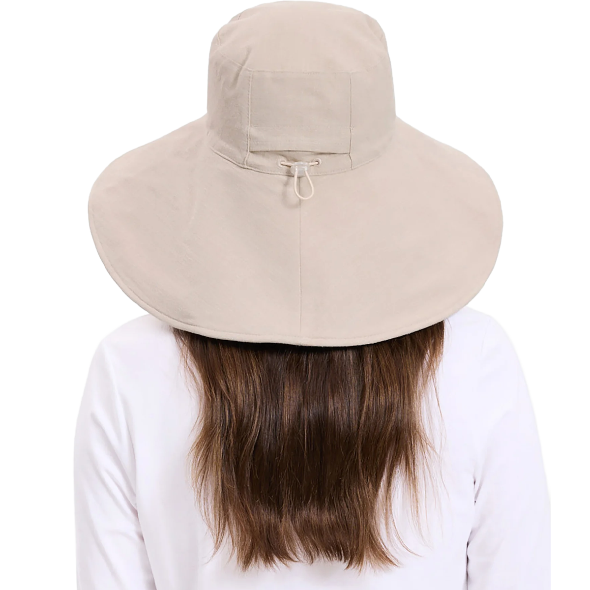 Women's Ultra Wide Cotton Linen Hat UPF 50+ alternate view