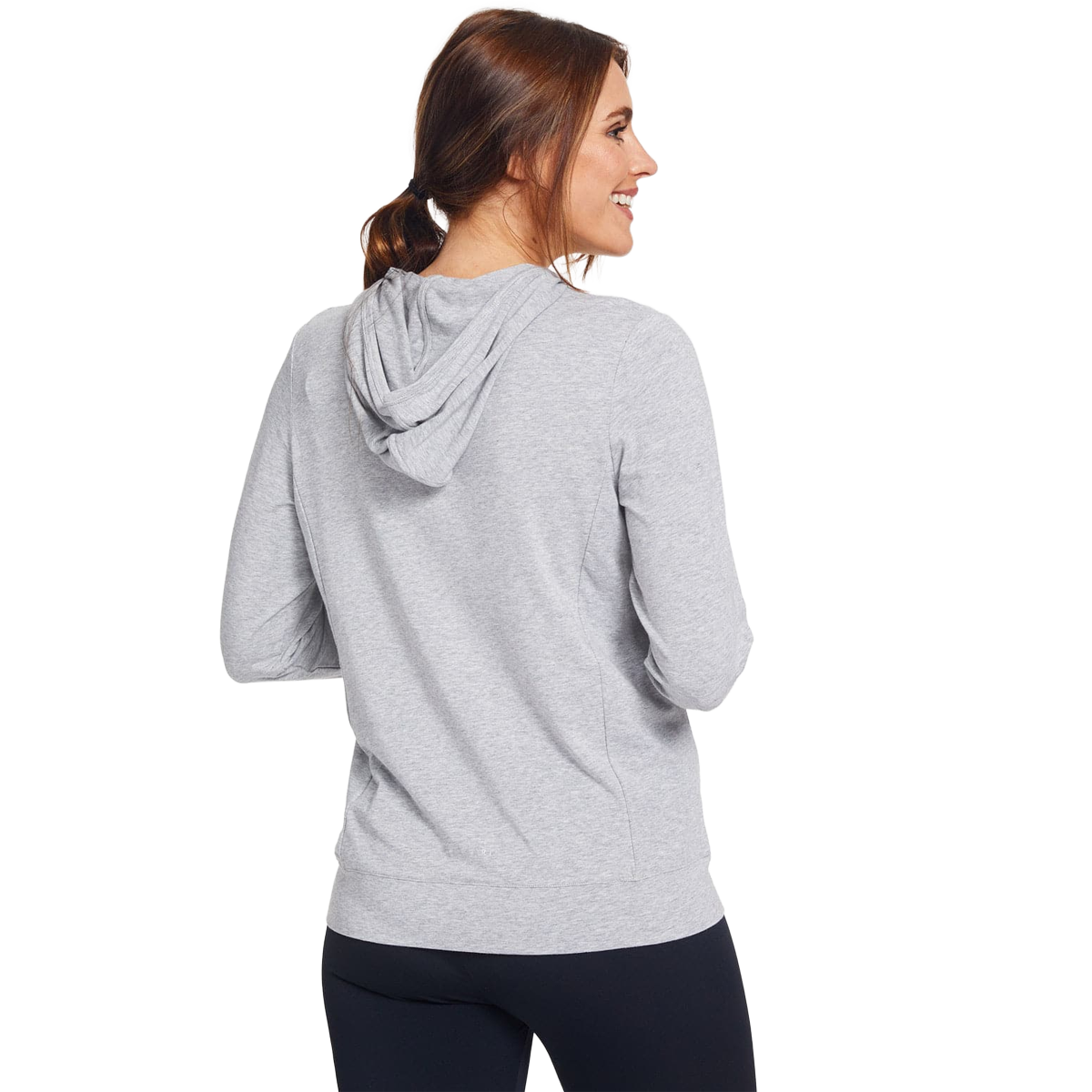 Women's Luxe Hooded Full Zip Top UPF 50+ alternate view