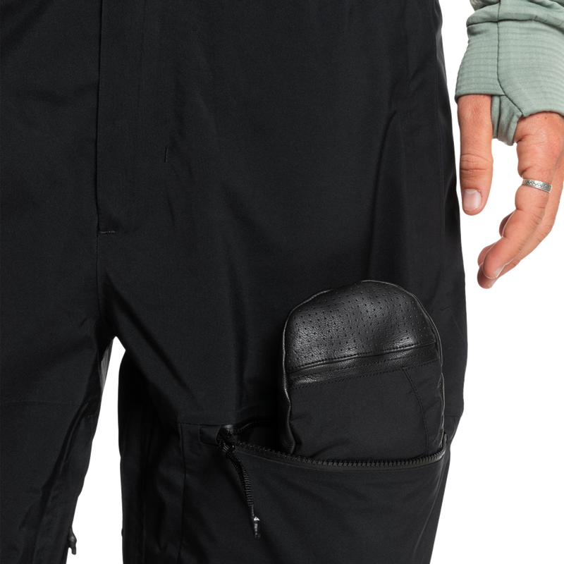 Men's Altostratus Street Gore-Tex Bib, Quiksilver Men's Altostratus Street Gore-Tex Bib thigh pocket