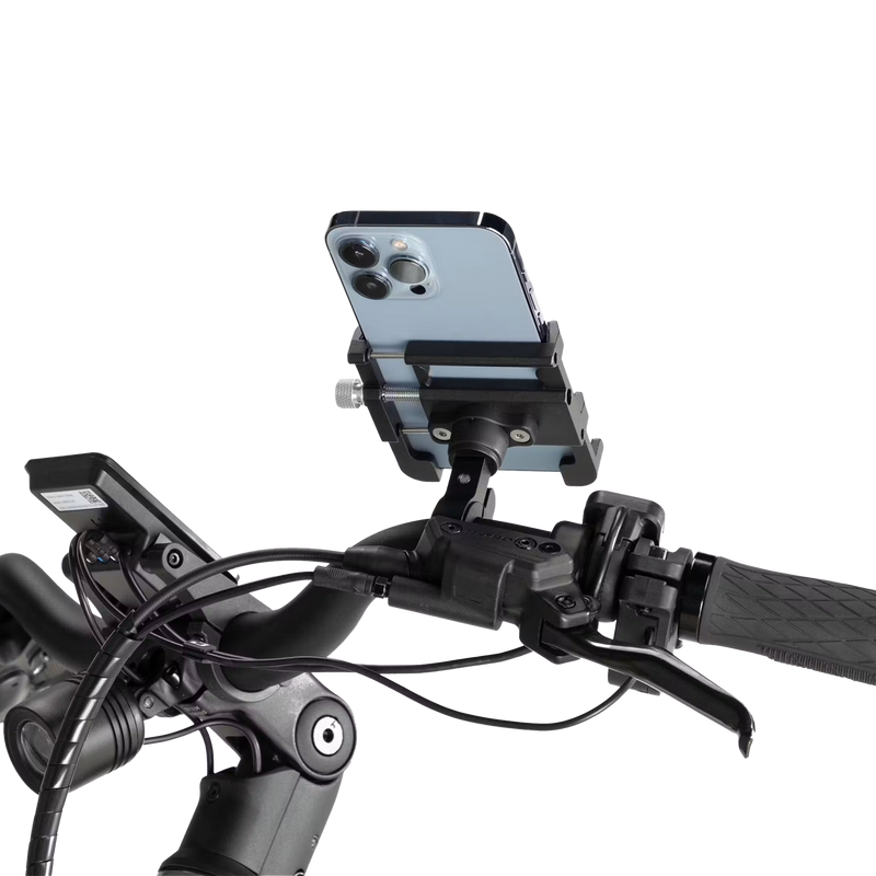Aventon Phone Holder 360, Aventon Phone Holder 360 Back on Bike