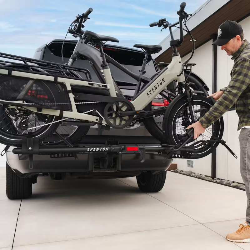 Aventon Hitch Rack Pro, Aventon Hitch Rack Pro with bikes