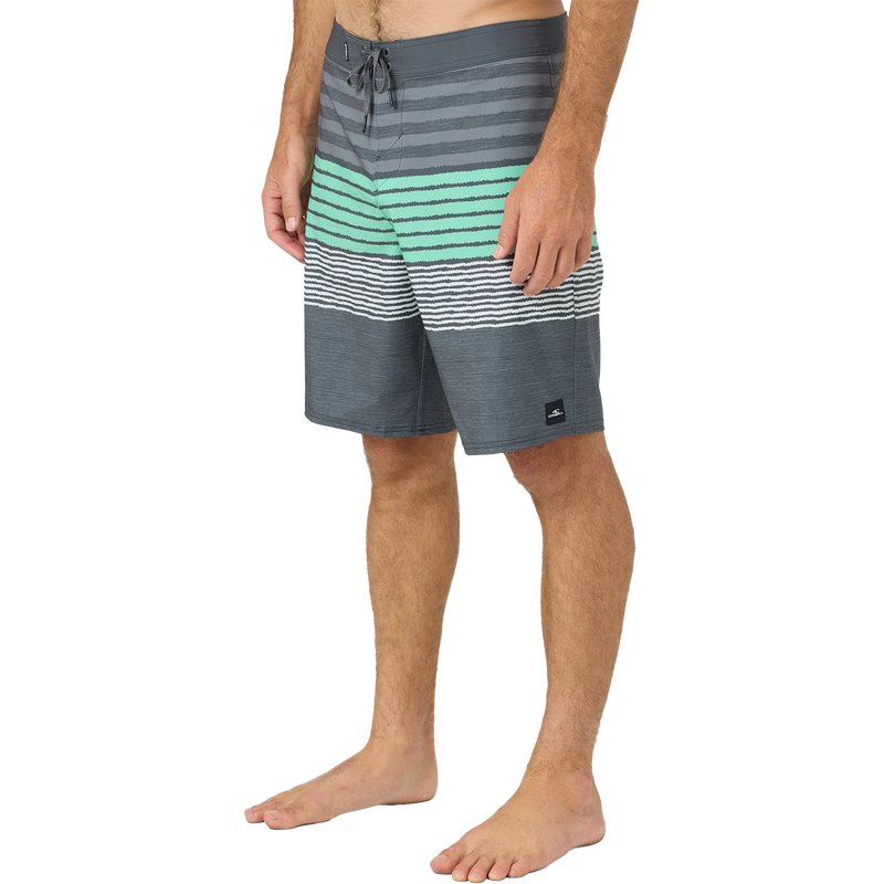 Men's Hyperfreak Heat Stripe 20", O'Neill Men's Hyperfreak Heat Stripe 20" 3/4 Front