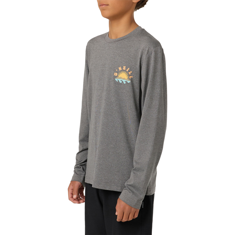 Youth Solar Scenic UPF Long Sleeve Tee, O'Neill Youth Solar Scenic UPF Long Sleeve Tee 3/4 Front
