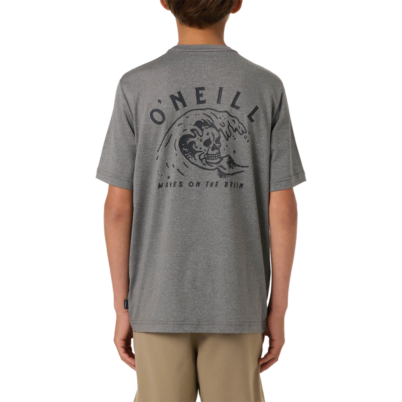 Youth Wave Brain UPF Short Sleeve, Youth Wave Brain UPF Short Sleeve