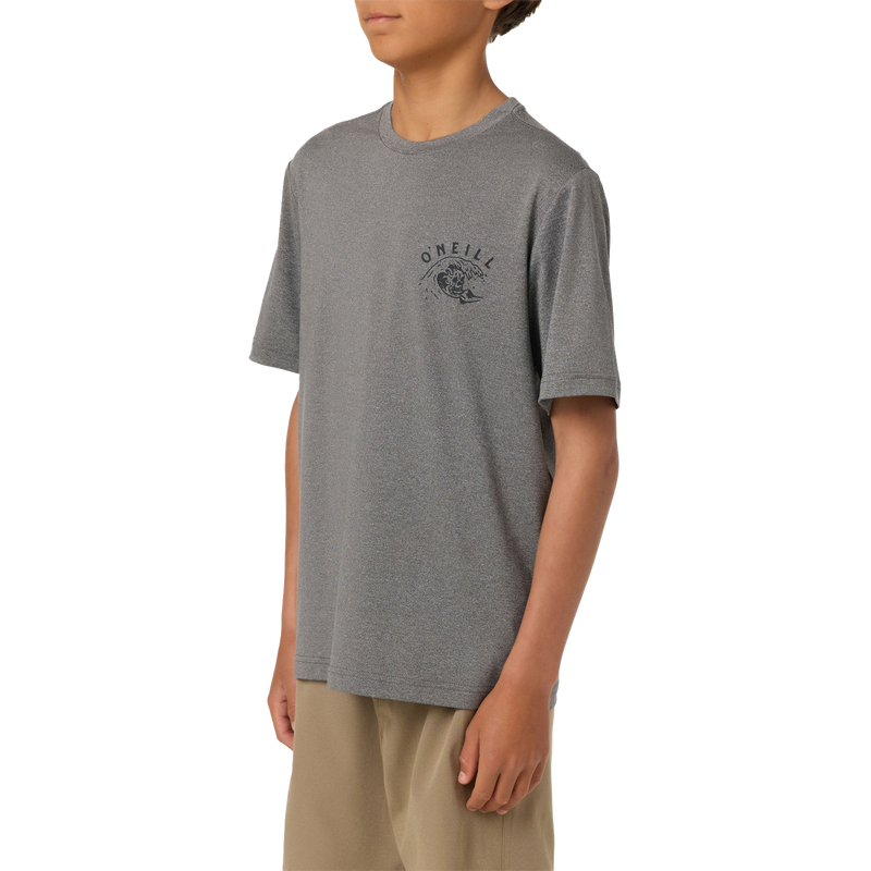 Youth Wave Brain UPF Short Sleeve, Youth Wave Brain UPF Short Sleeve