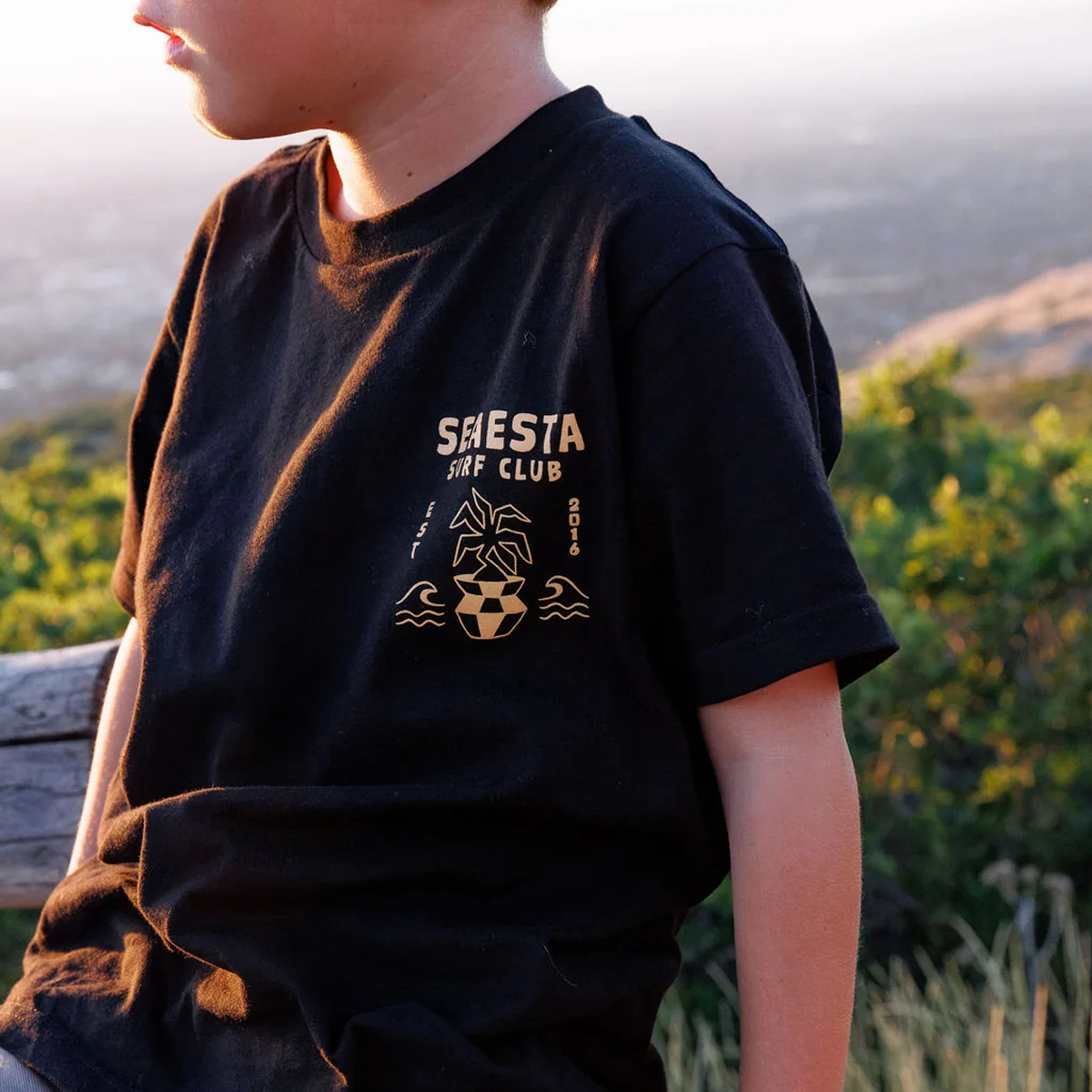 Youth Cactus Surf Club Tee alternate view