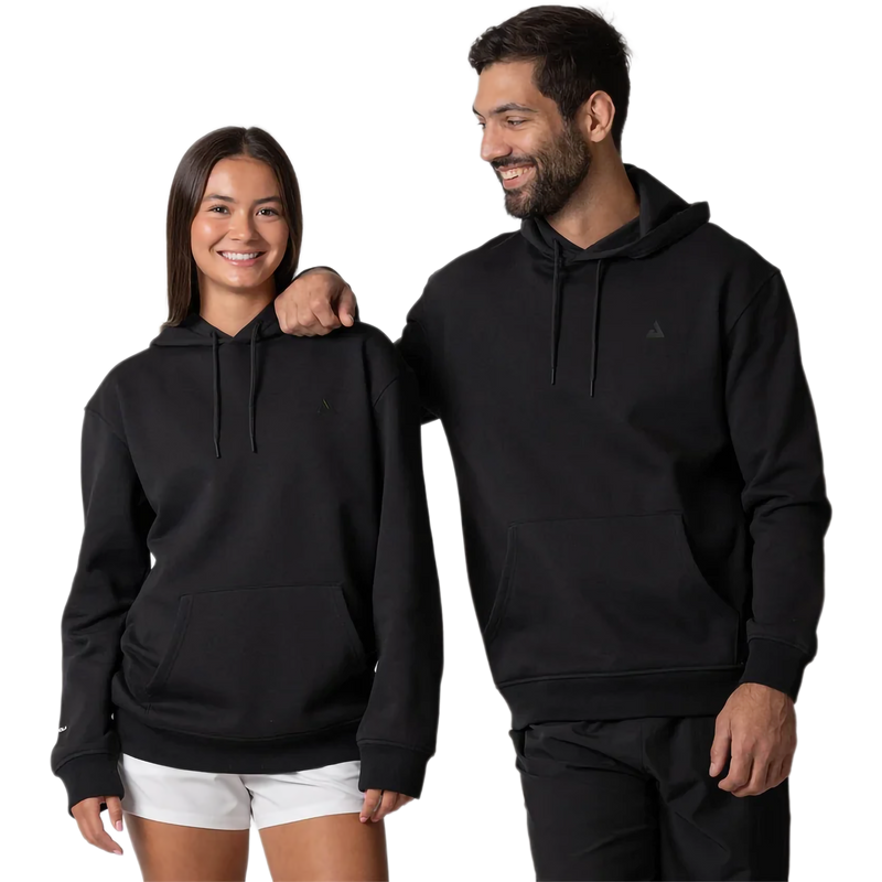Unisex Fleece Hoodie, Joola Unisex Fleece Hoodie in Black front