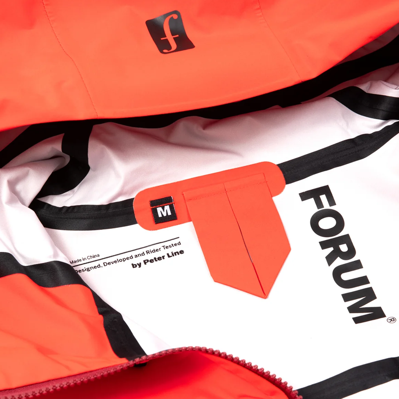 Men's Backcountry Jacket, Forum Snowboards Men's Backcountry Jacket tag info
