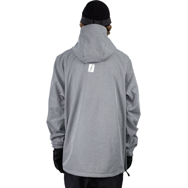 Men's Softshell Anorak, Forum Snowboards Men's Softshell Anorak back