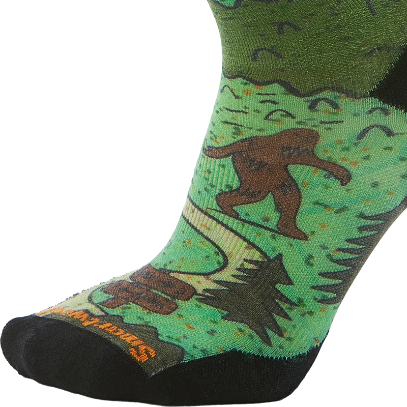 Trail Run Targeted Cushion Neature Print, Smartwool Trail Run Targeted Cushion Neature Print Toe