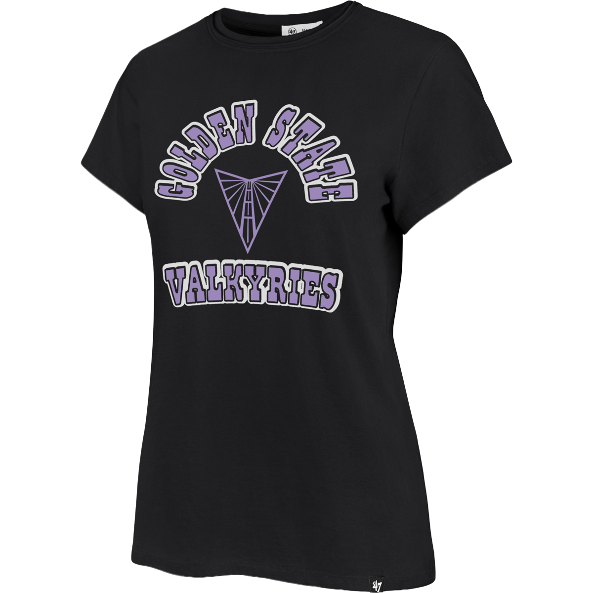 47 Brand Women's Valkyries Comeback Frankie Tee in Flint Black