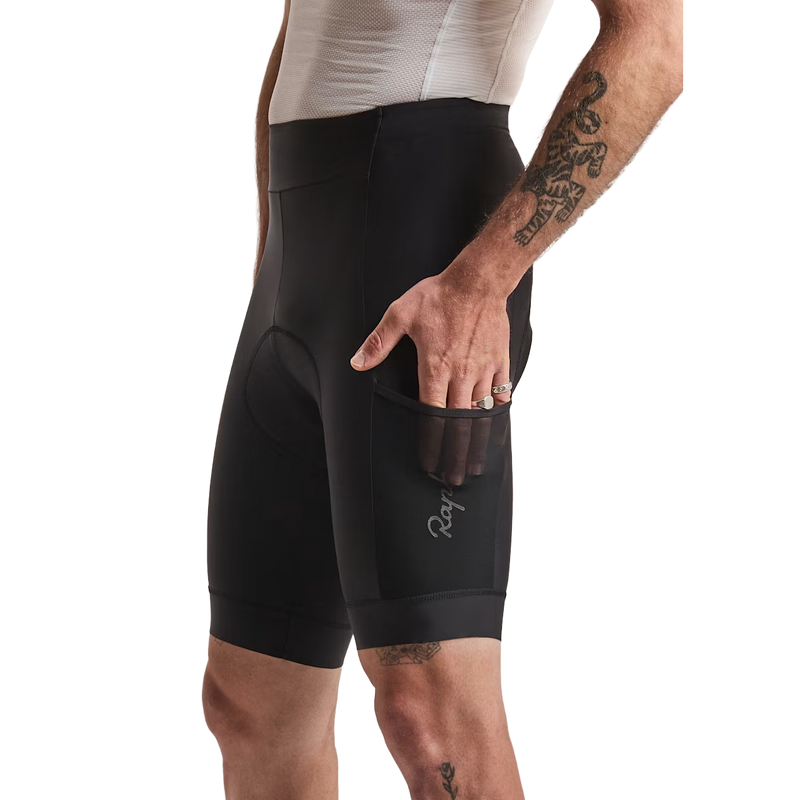 Men's Core Cargo Shorts, Rapha Core Cargo Shorts in BLW-Black/White left