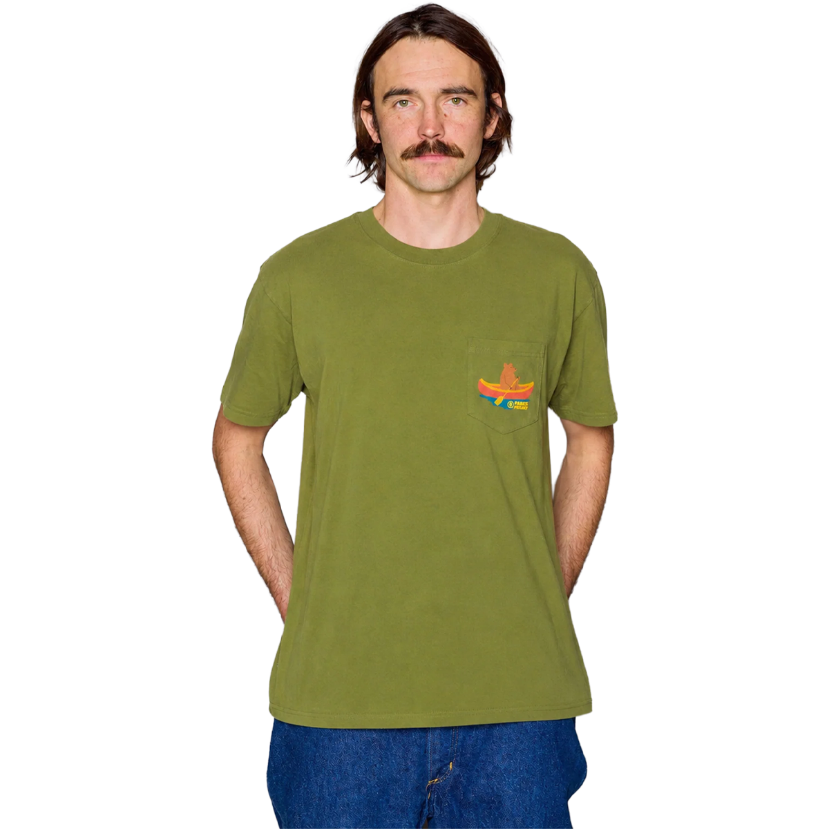 Bears at Camp Pocket Tee alternate view
