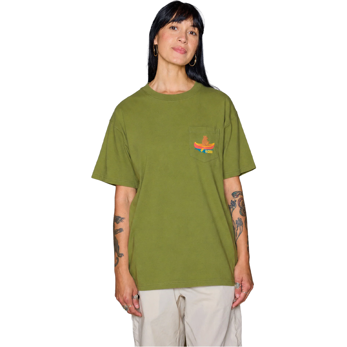 Bears at Camp Pocket Tee alternate view