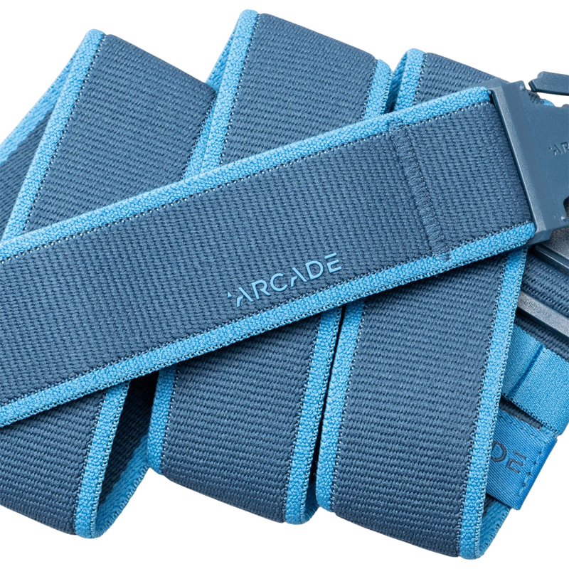 Men's Carto, Arcade Men's Carto Belt in Royal Tide with Arcade logo detail
