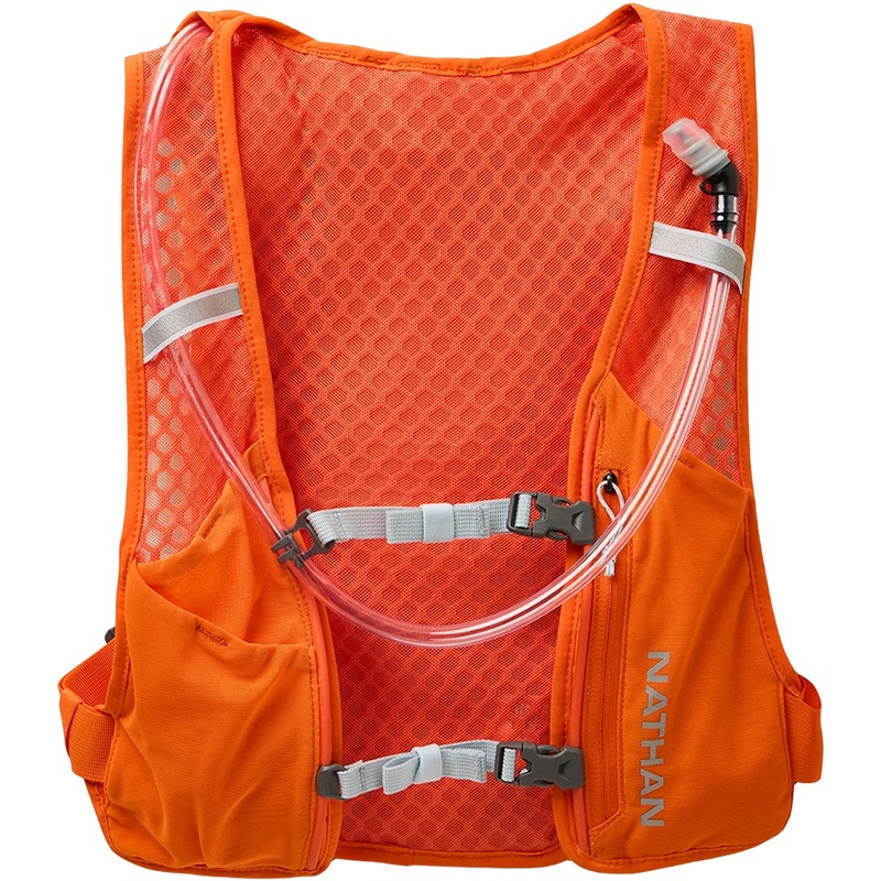 Quick Start 3.0 6L Hydration Pack, Nathan Quick Start 3.0 6L Hydration Pack in Orange Blaze Reflective Silver