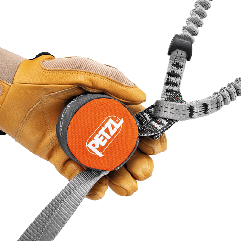 Lanyard Scorpio Vertigo, Petzl Lanyard Scorpio Vertigo in hand
