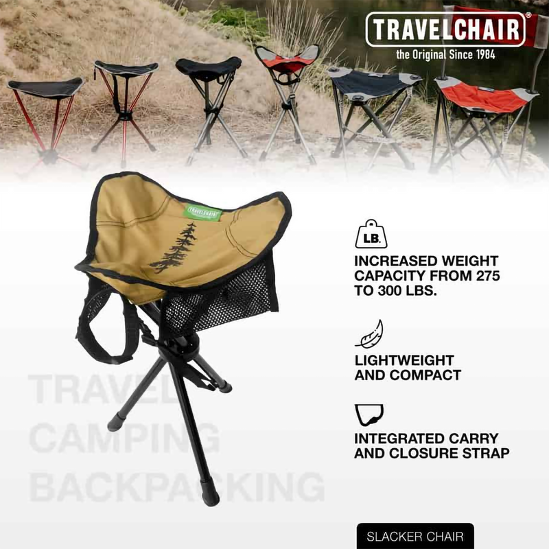 Slacker Recycled fabric, TravelChair Slacker Recycled fabric features