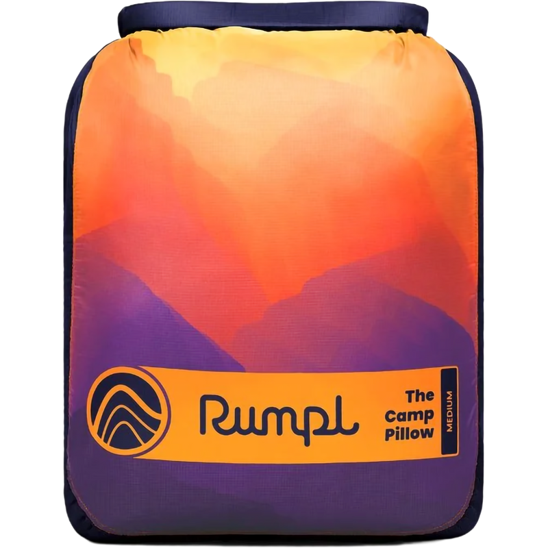 Camp Pillow Medium, Rumpl Camp Pillow Medium in Watercolor Glow in stuff sack