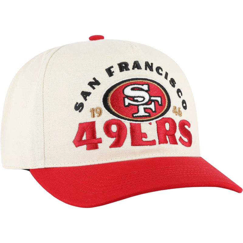 49ers Arcitext 47 Hitch RF, 47 Brand 49ers Arcitext 47 Hitch Relaxed Fit in Natural right facing