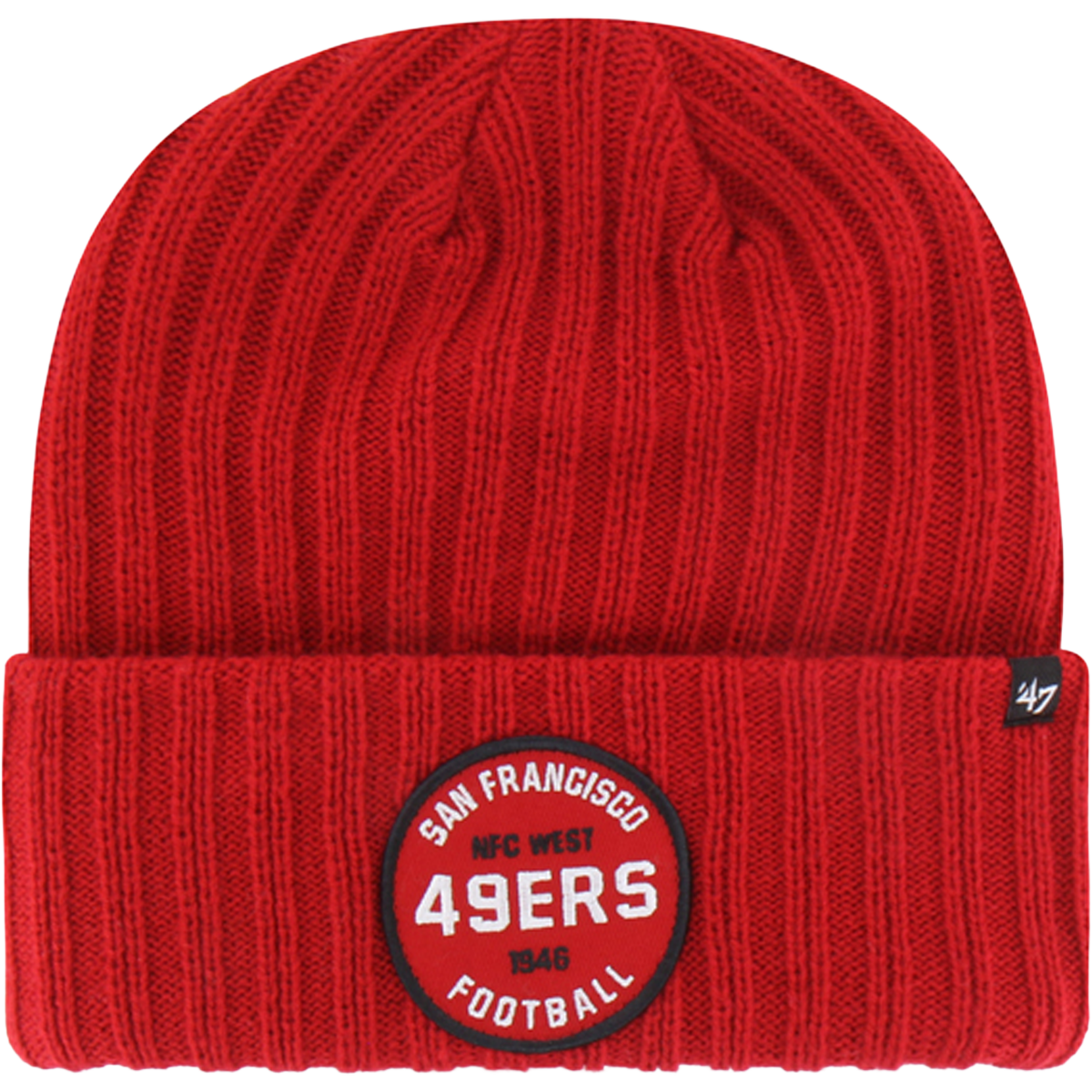 49ers Ribbed Snowdrift 47 Cuff Knit alternate view
