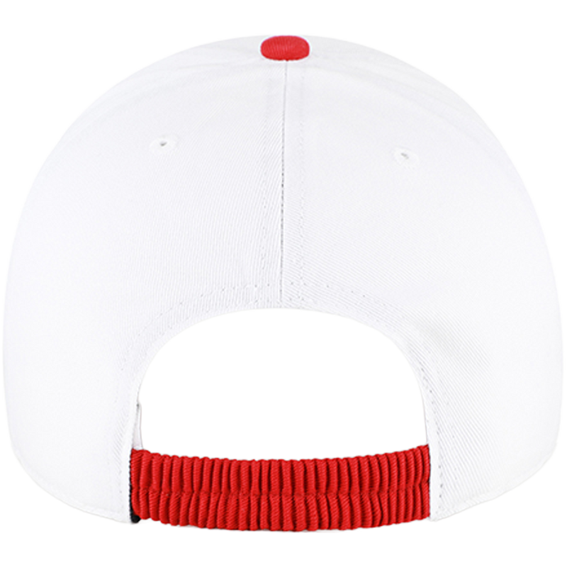 Women's 49ers Trendy Badge 47 Clean Up, 47 Brand Women's 49ers Trendy Badge 47 Clean Up in White back view