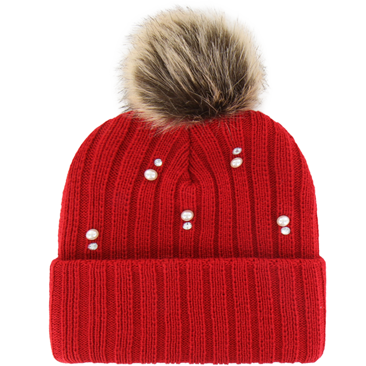 Women's 49ers Pearl Fur 47 Cuff Knit alternate view