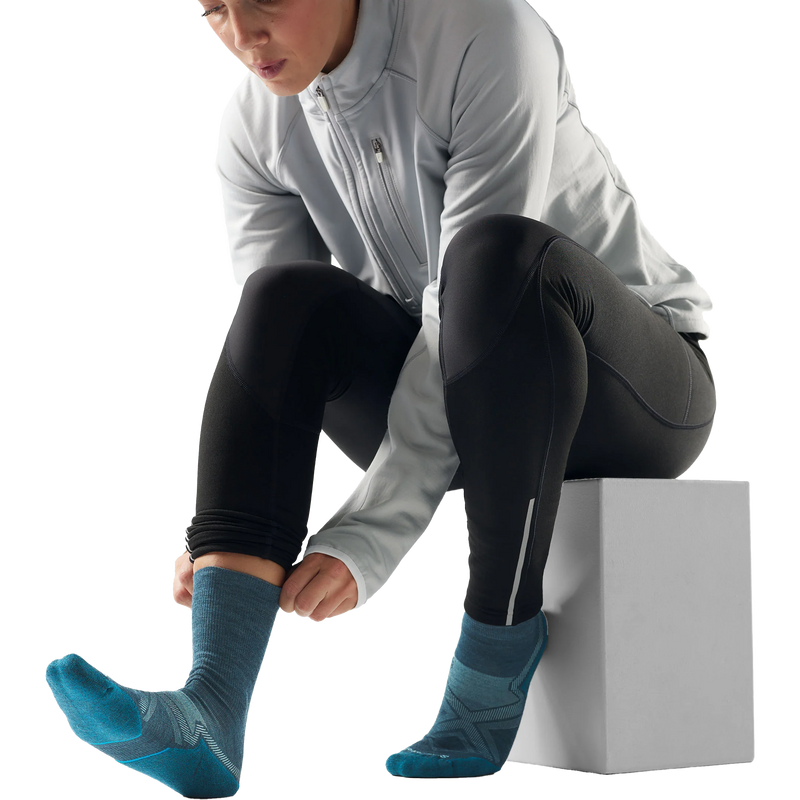 Women's Targeted Cushion Crew, Smartwool Women's Targeted Cushion Crew On Model