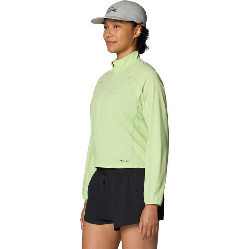 Women's Sunshield Half Zip, Mountain Hardwear Women's Sunshield Half Zip 3/4 Front