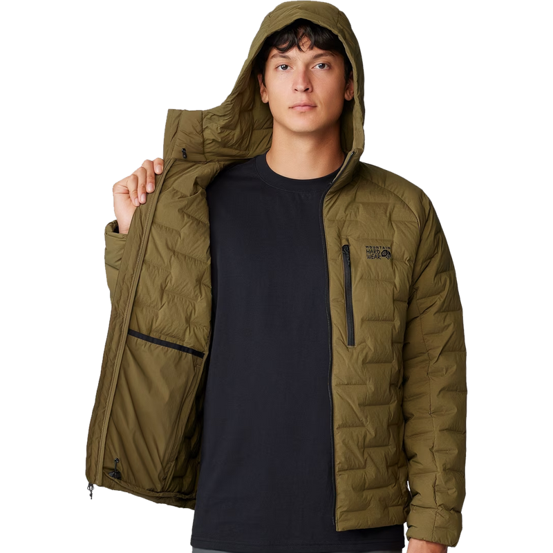 Men's Stretchdown Hoody, Mountain Hardwear Men's Stretchdown Hoody lining