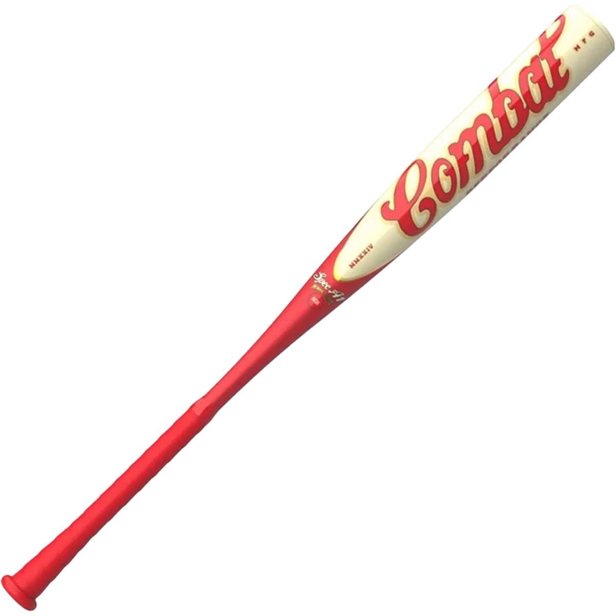 Combat Red Rider BBCOR -3 in Red angled 
