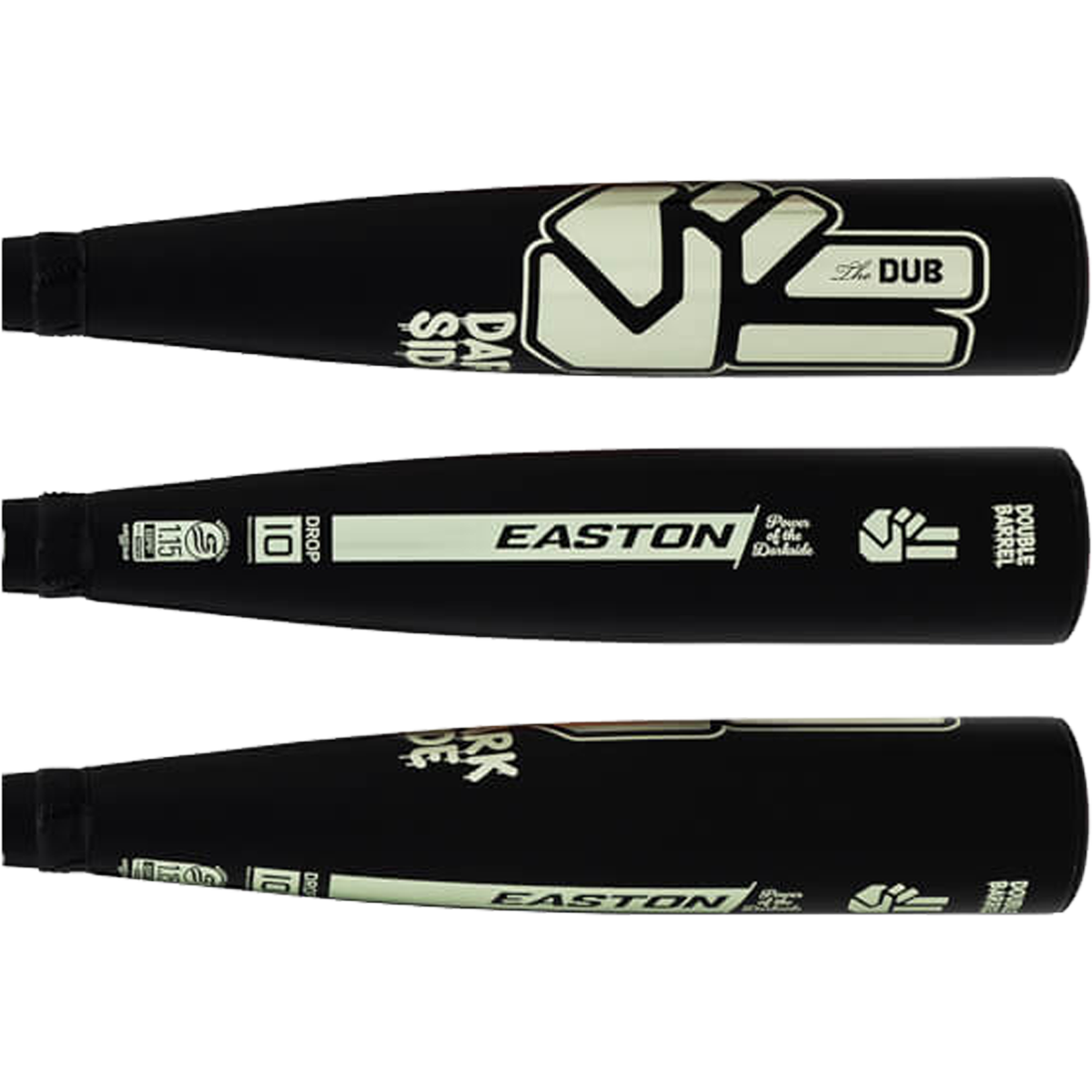 Easton Dub Darkside USSSA -10 in Black  all sides