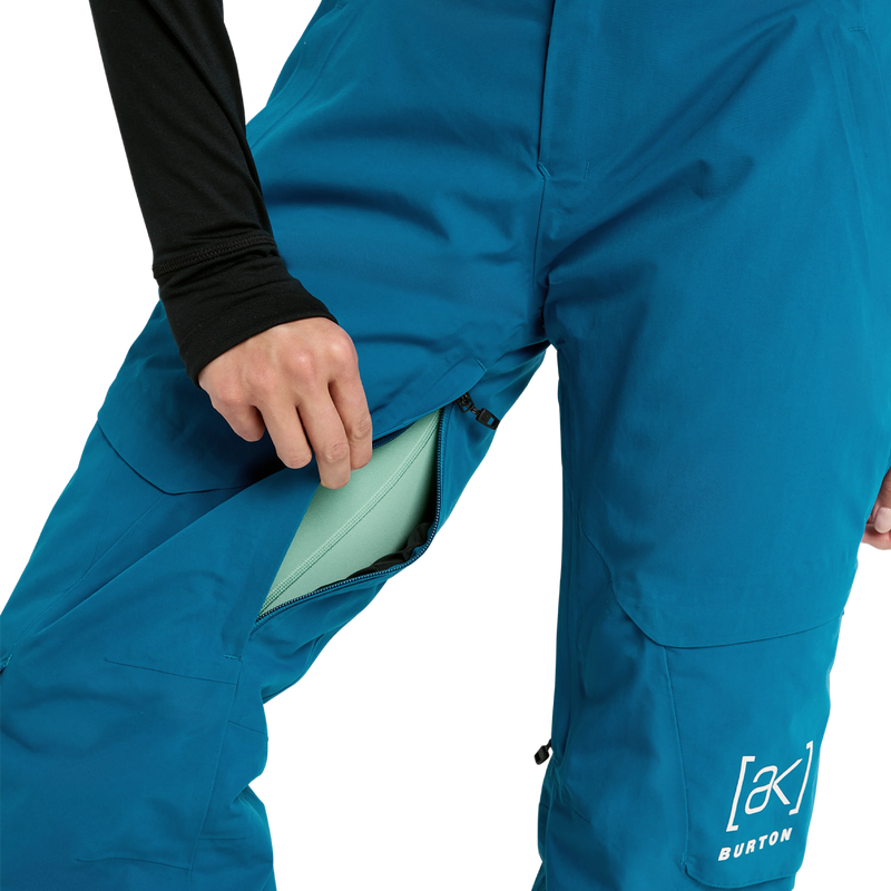 Women's AK Summit GORE-TEX Insulated Pants, Burton Women's AK Summit GORE-TEX Insulated Pants leg vent