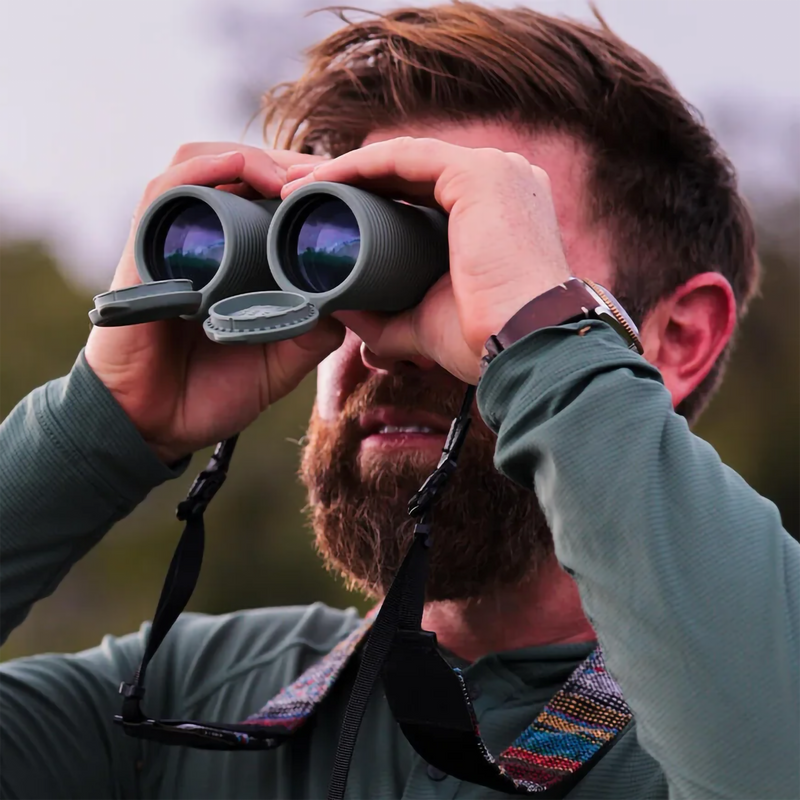 Field Issue 10x42 Waterproof Binoculars, NOCS Field Issue 10x42 Waterproof Binoculars in Sage Green with model