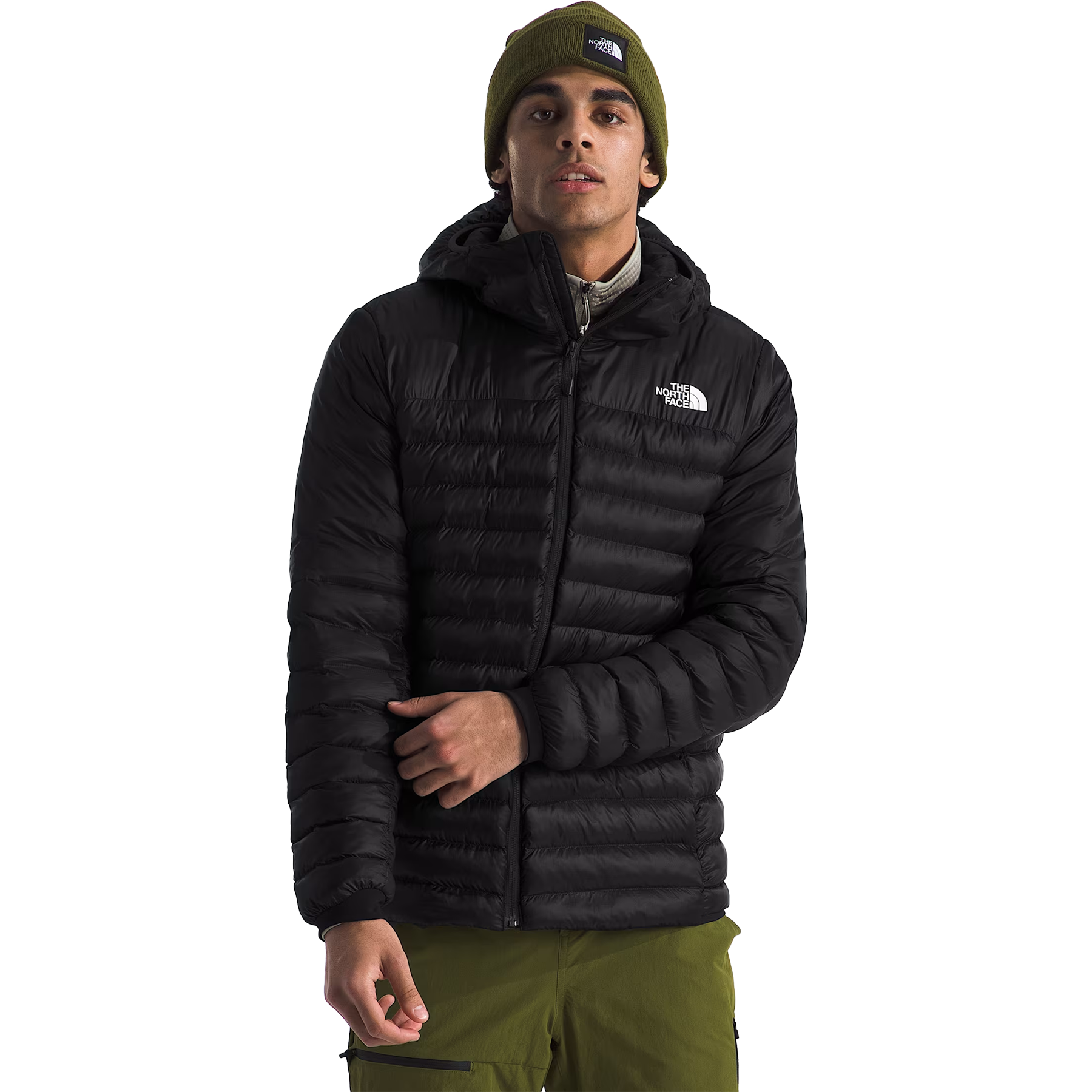 The North Face Men's Terra Peak Hybrid Hoodie in TNF Black