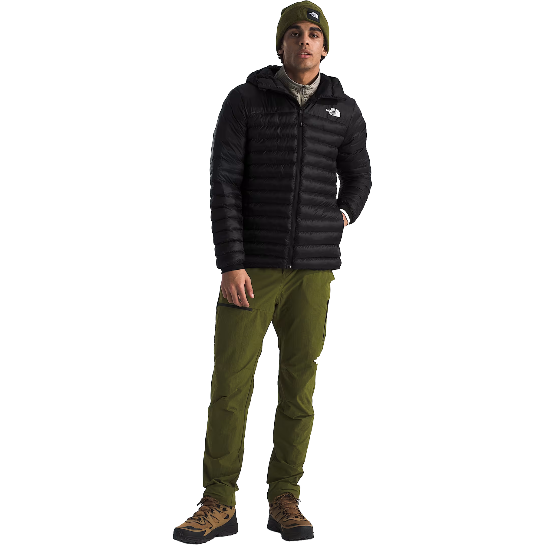 The North Face Men's Terra Peak Hybrid Hoodie Front