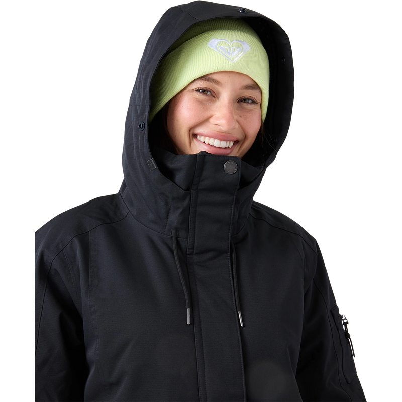 Roxy Women's Meade Jacket without Faux-Fur Trim