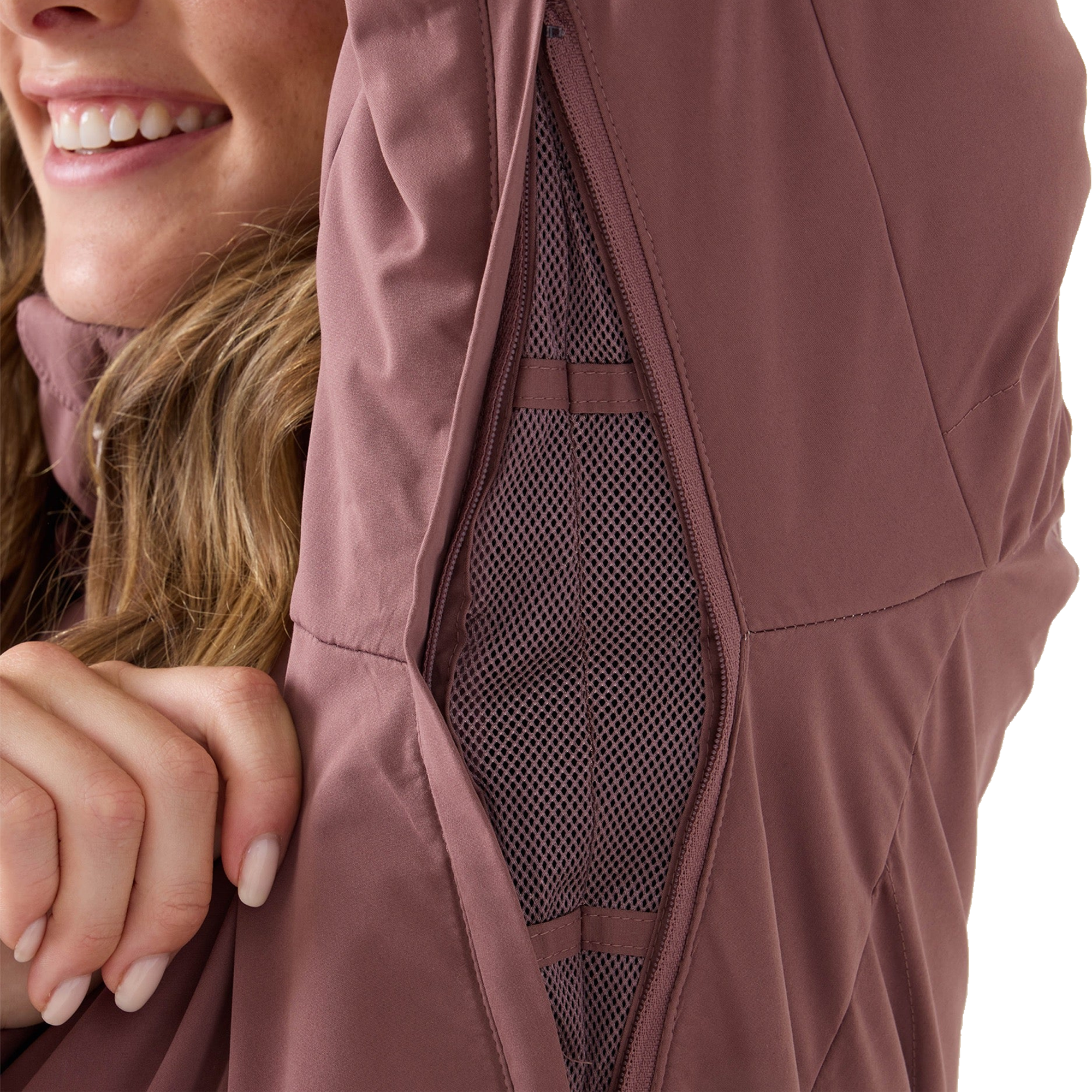 Roxy Women's Snowdrift Jacket underarm vent