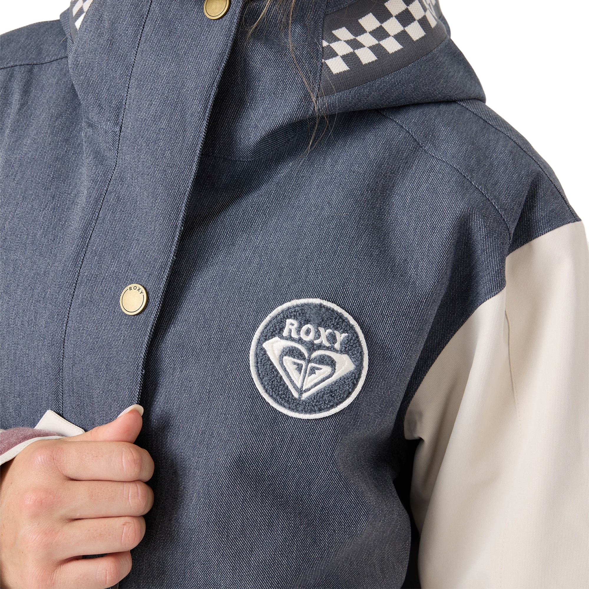 Roxy Women's Cheer Up Jacket Chest Patch