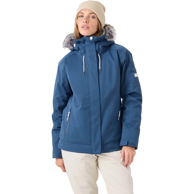 Roxy Women's Meade Jacket in Ensign Blue