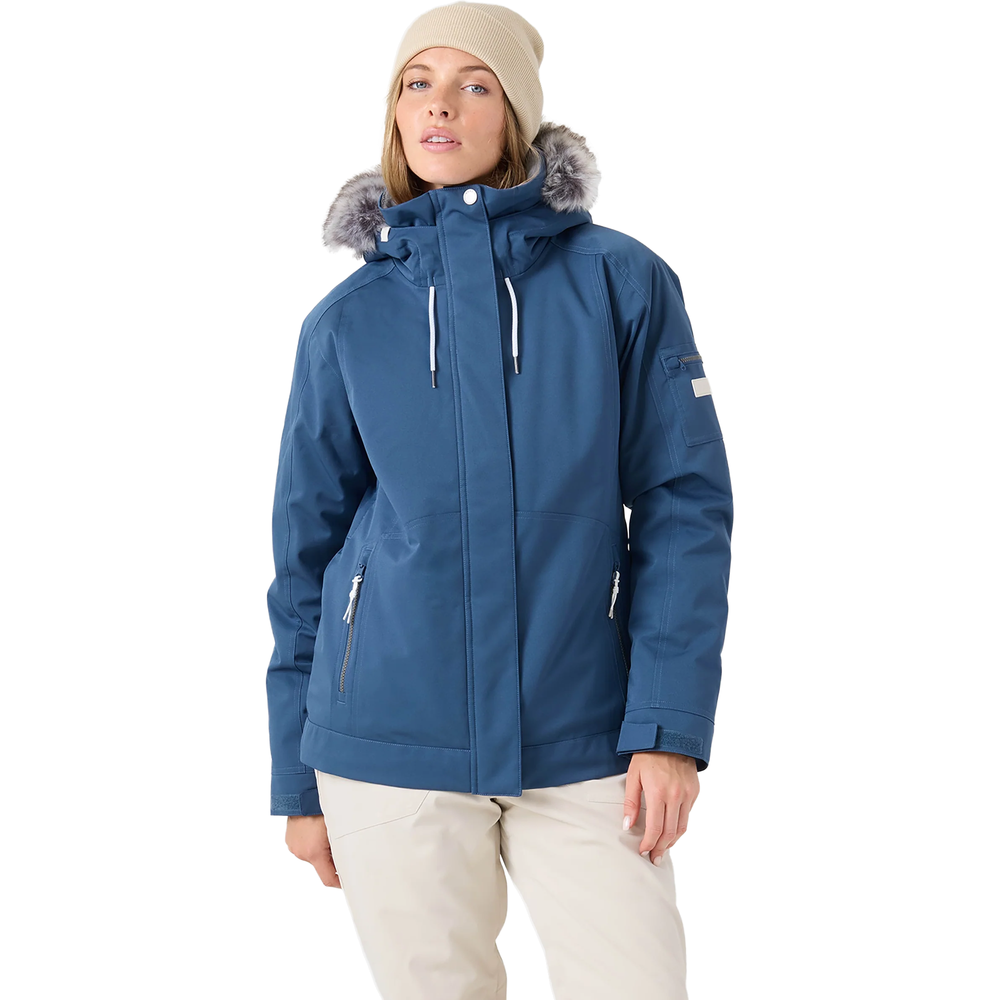 Roxy Women's Meade Jacket in Ensign Blue