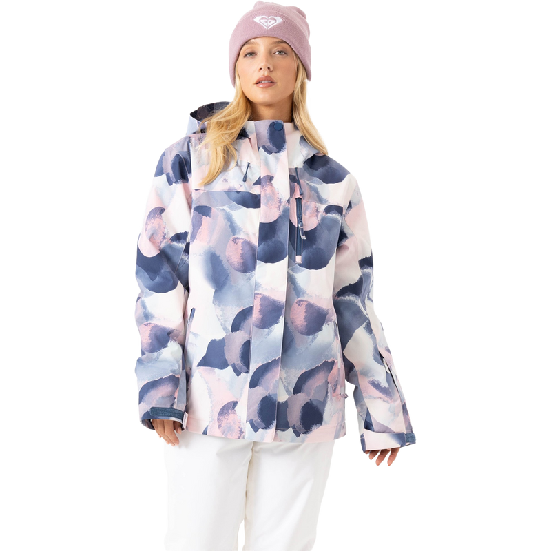 Roxy Women's Jetty Jacket in Blue Waterfall